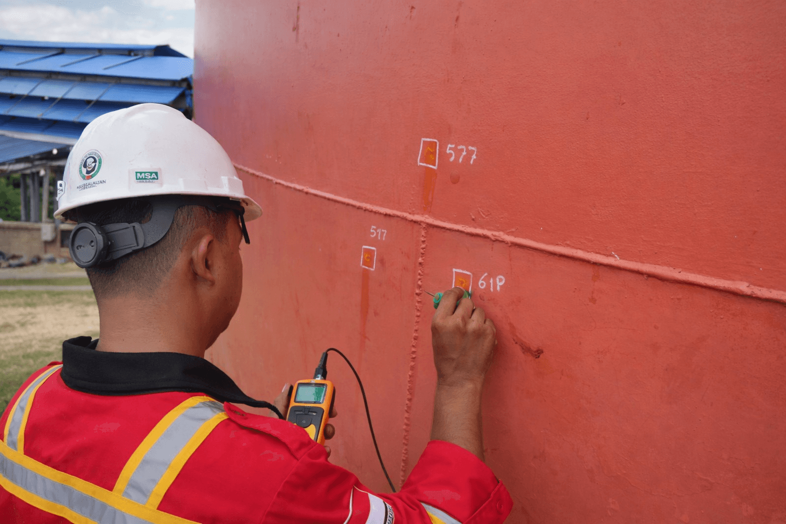 Residual Life Assessment for LPG Storage Tank T-A/16248